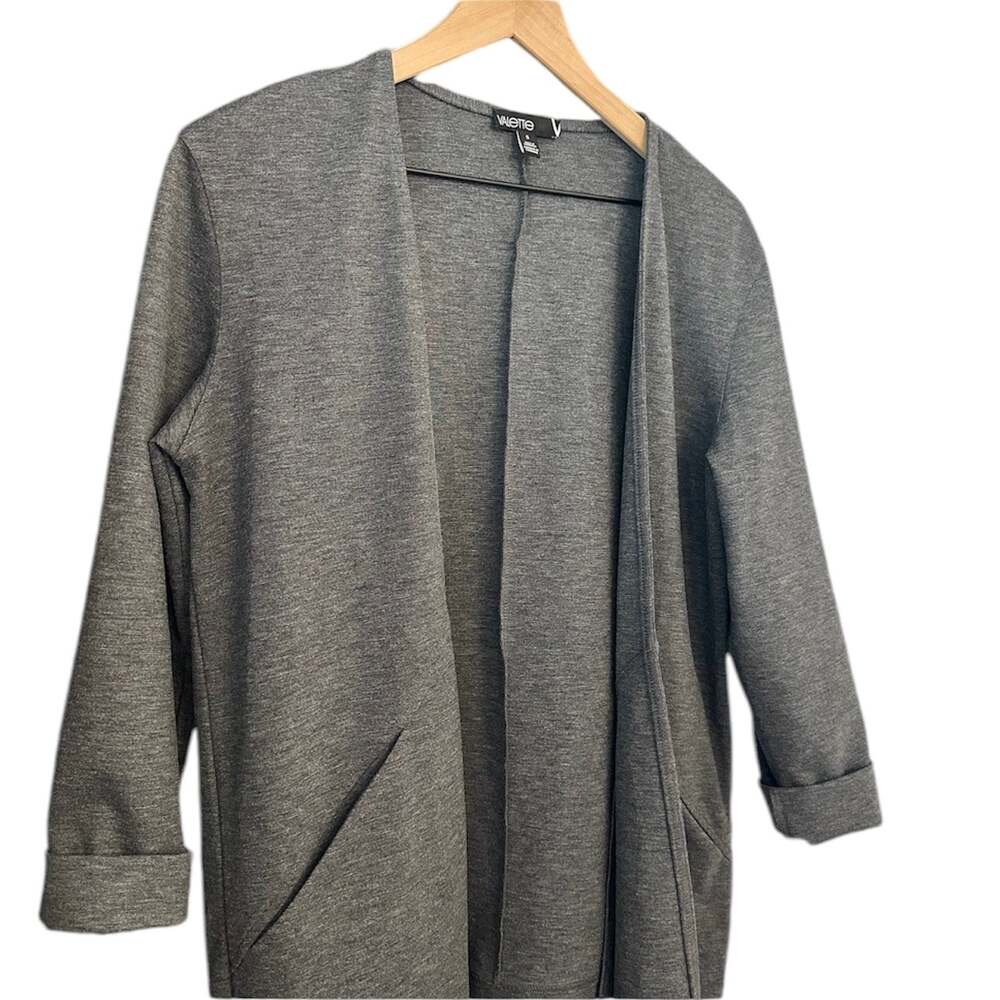 VALETTE by Nordstrom Dark Gray Jacket Cardigan Coat – Small - Picture 3 of 9